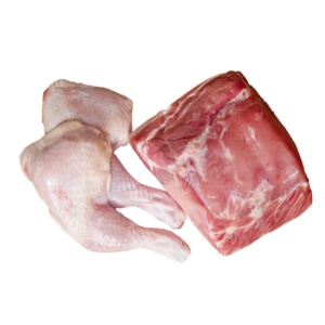 新鲜家禽肉和家畜肉